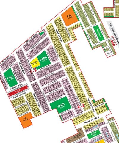 5 Marla Plot In Bahria Orchard F2 Block