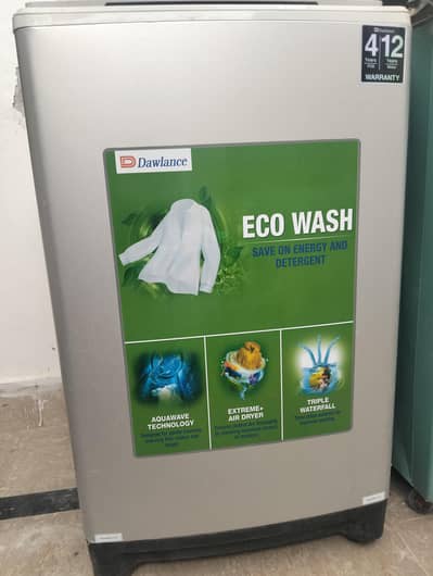 DAWLANCE ECO WASH DWT 9540 FULL ATOU MECHINE FOR SALE NEW USE 15 TIME