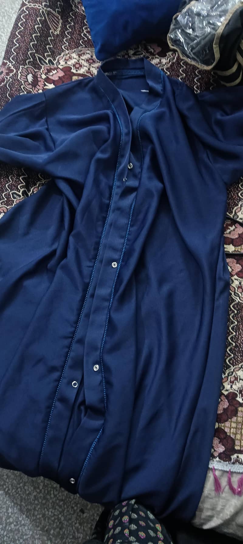 blue abaya 0
