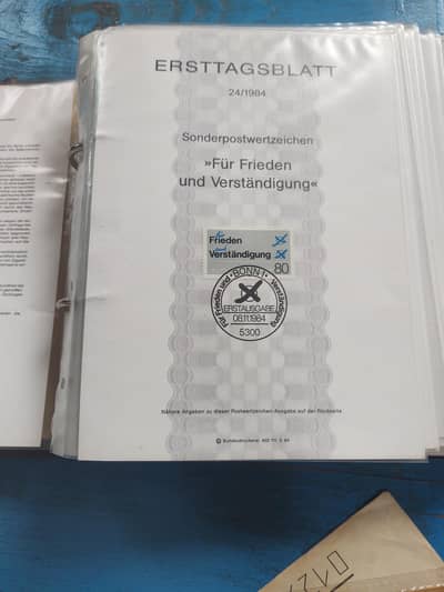 Germany stamps first day covers