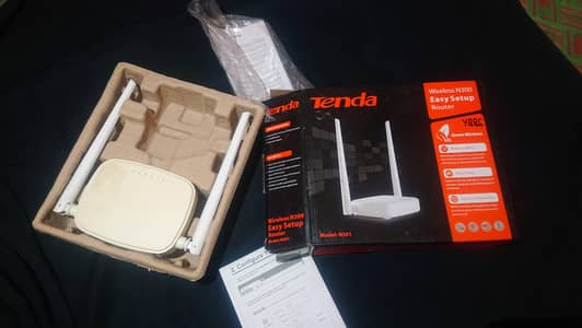 Tenda wifi router model : N301