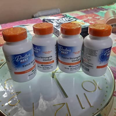 Doctor's Best Extra Strength Ginkgo 120mg/120 serving