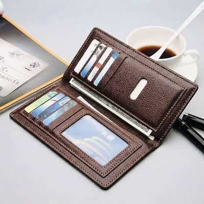 Men Wallet Black and Brown Colour