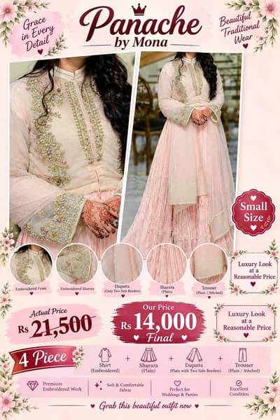 original Panache by Mona 3-piece
