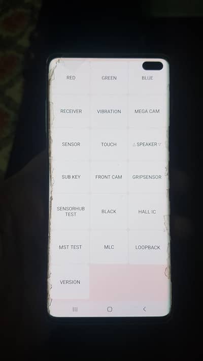 Samsung Mobile S10 Plus dual sim official pta approved no dot no shade
