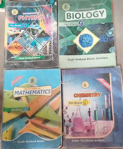 9 Class Course Sindh Text book board