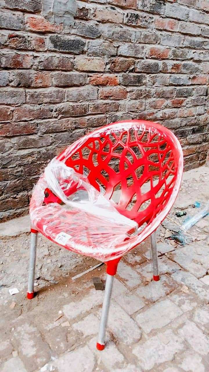 plastic chair and table 8