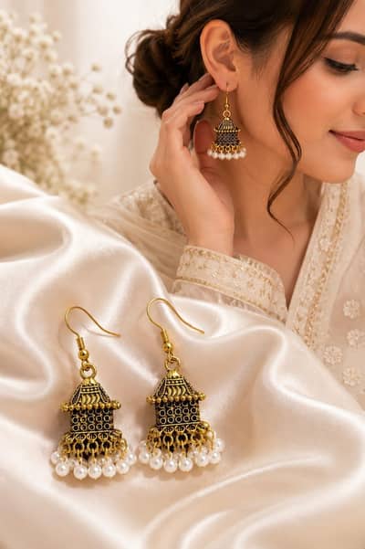premium elegent jhumkas