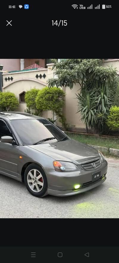 Honda Civic VTi Oriel Prosmatec 2001