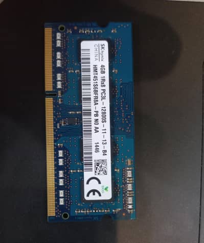 4gb ddr3 pc3l 12800s Sk hynix