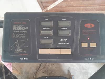 MFI Treadmill – Motorized Running & Walking Machine
