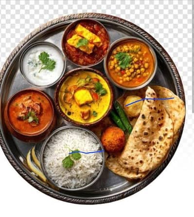 cooked food