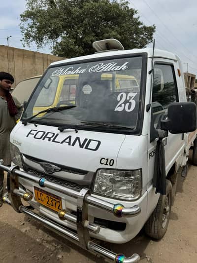 farland C10 mini truck  White good condition