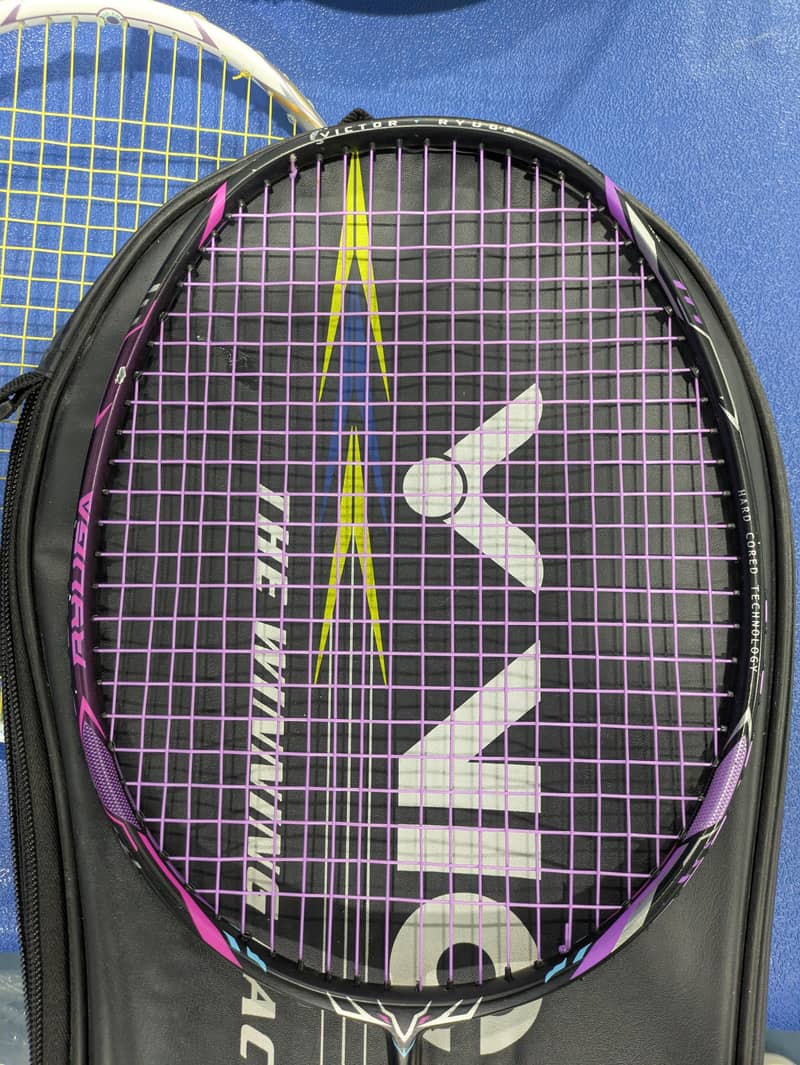 Victor badminton racket 0