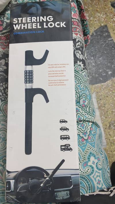5 digit steering lock