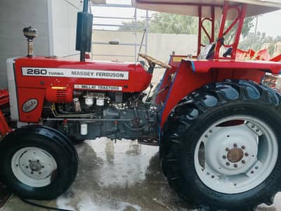 260 tractor all ok engine geniun tire new