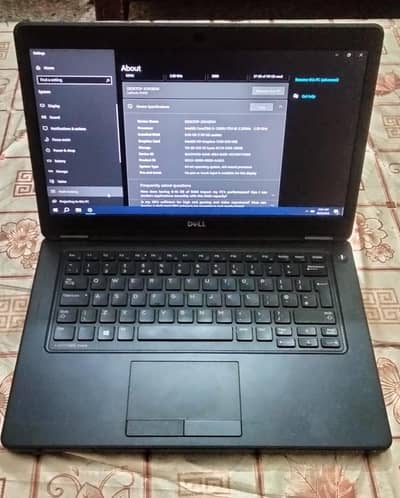 Core i5 5th Gen Dell Laptop 8gb ram 128ssd