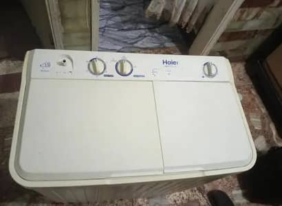 Haier washing machine