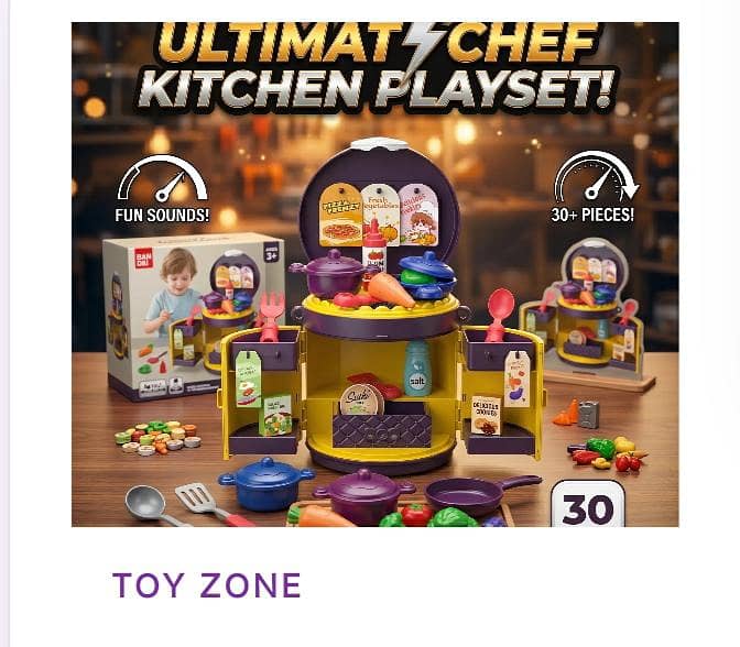kitchen play set 0