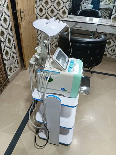 hydra facial setup