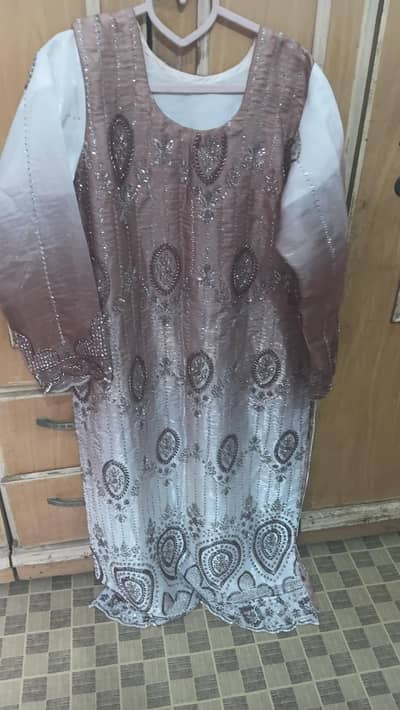 long shirt A line trouser