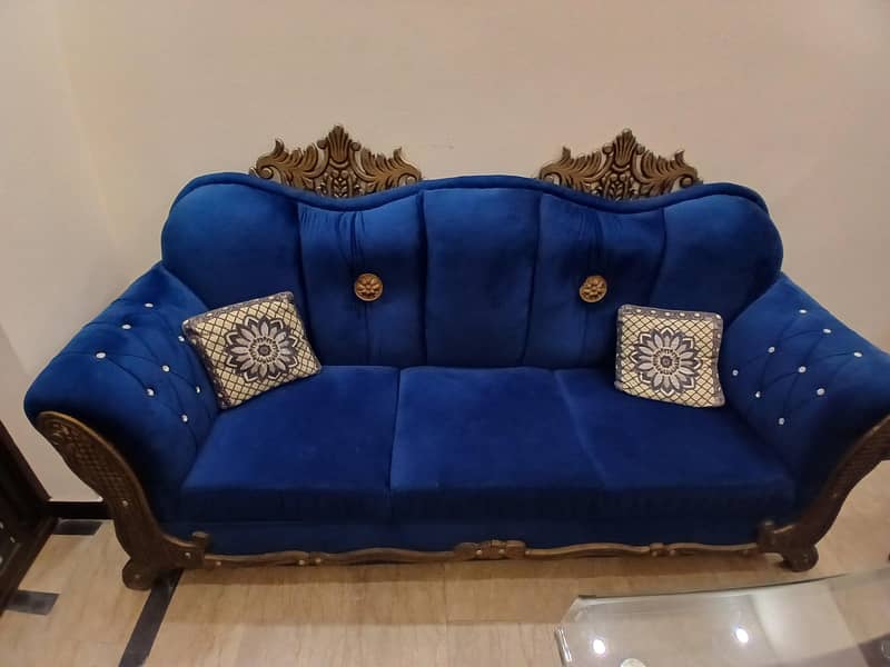 Sofa set 3+2+1 with center table 1