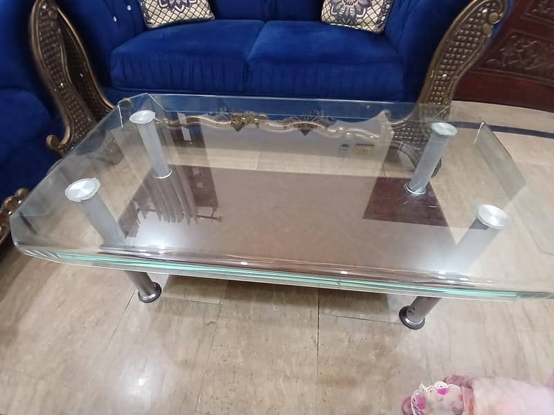 Sofa set 3+2+1 with center table 4