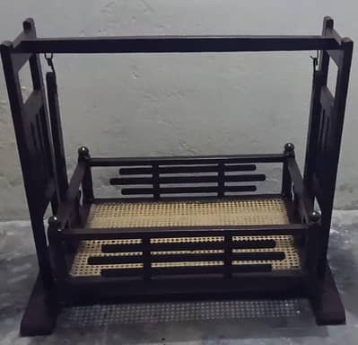 Premium Wooden Jhula | Heavy Duty | Excellent Condition