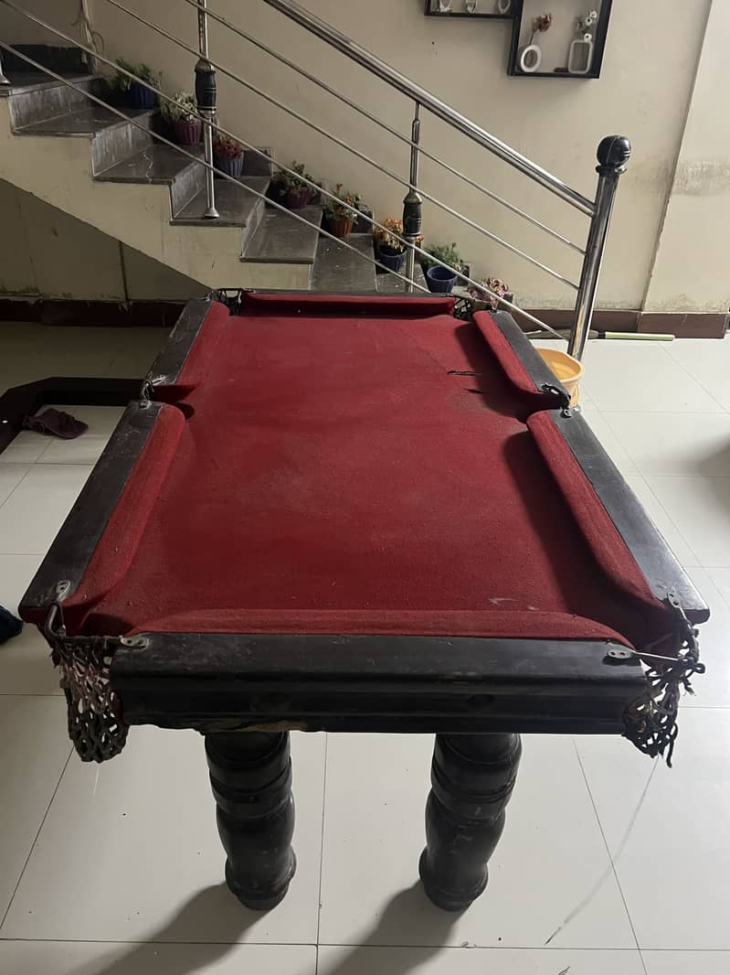 Snooker table 1