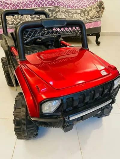 Kids Red Jeep