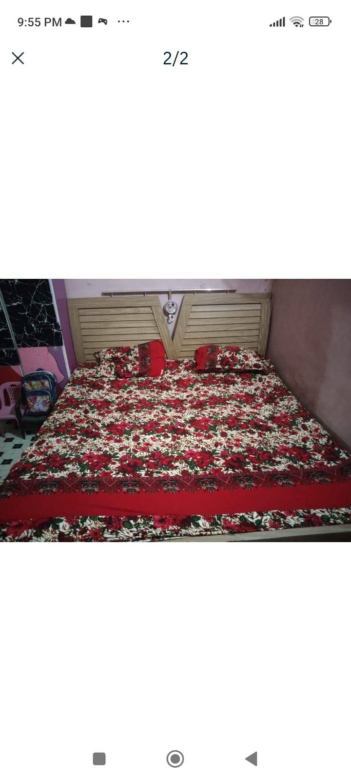 Dressing / almari and bed 1