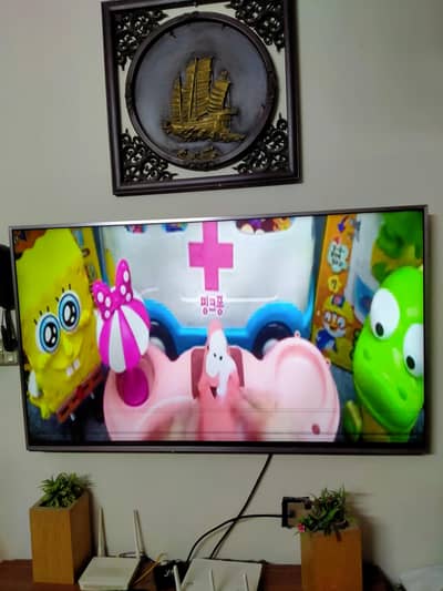 Original Panasonic 55' inch Smart Led TV 3D mode with 3D glasses