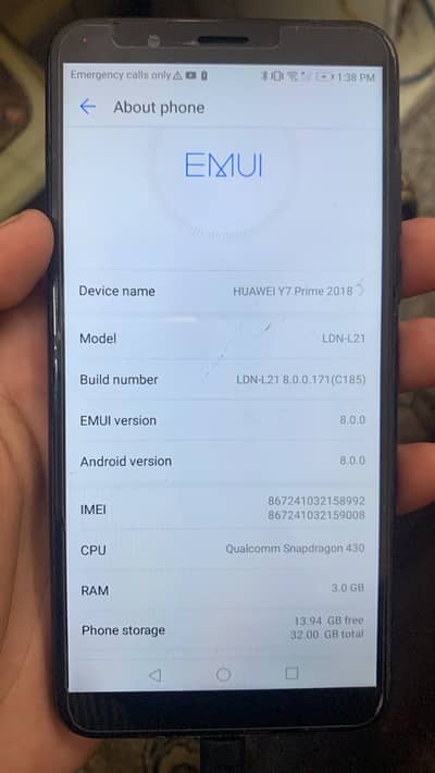Huawei Y7 Prime