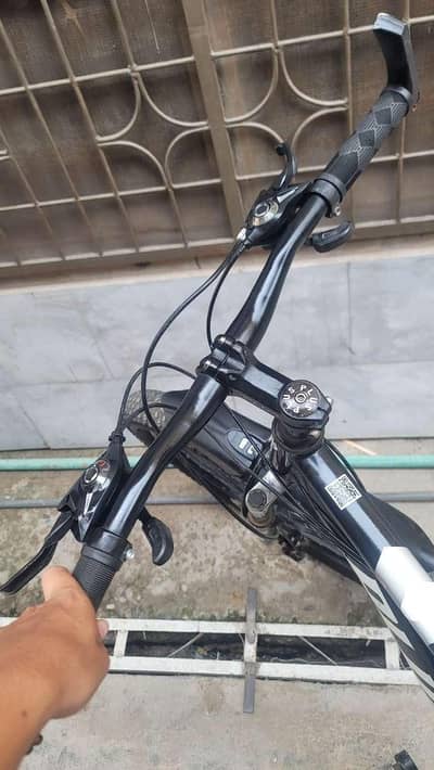 a mountain bike