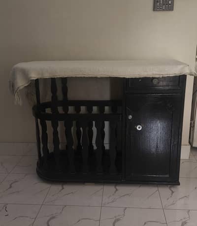 Wooden Iron stand/Istri Stand/console table