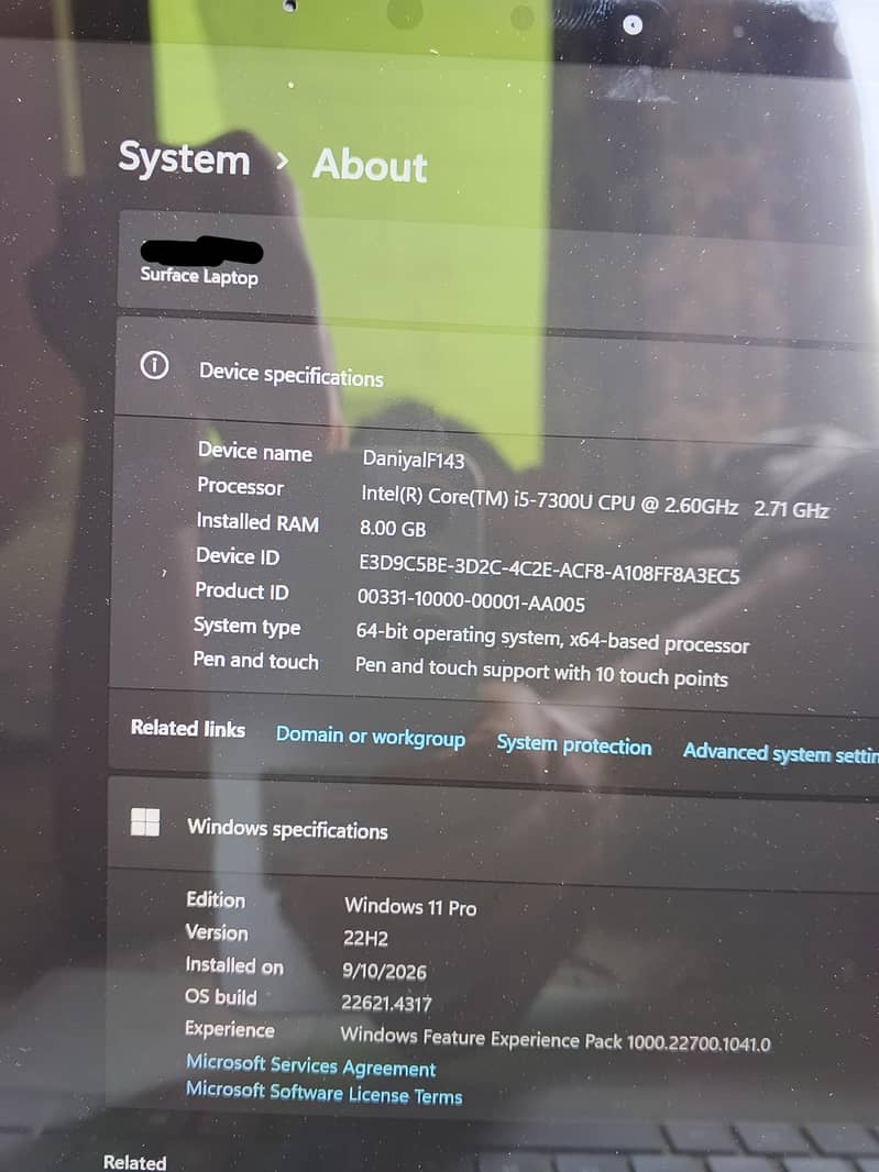 Microsoft Touch Laptop | Touch + Normal | Excellent Condition 1