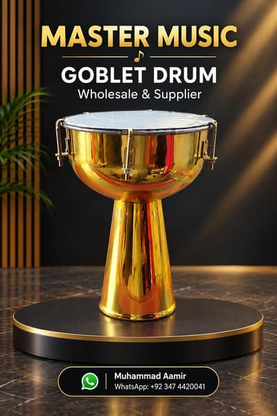 Golden Darbuka available