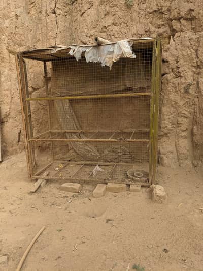 Heavy Duty Metal Cage – 6×5×2 ft