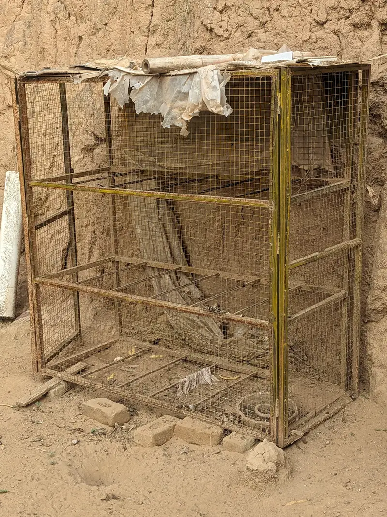 Heavy Duty Metal Cage – 6×5×2 ft — photo 2