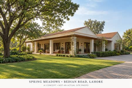 Farmhouse Plot for Sale in Spring Meadows, Bedian Road, Lahore