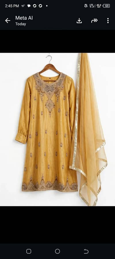 ladies 3peice stitched suit