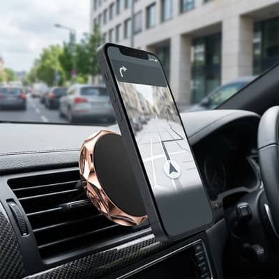 Universal Magnetic Car Phone Holder - Fits All Mobiles
