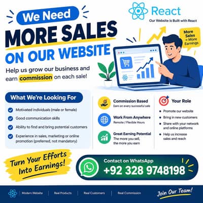 Sales Representative – Commission Based | Remote