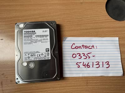 Toshiba 1 TB Sata Hardrive for Sale