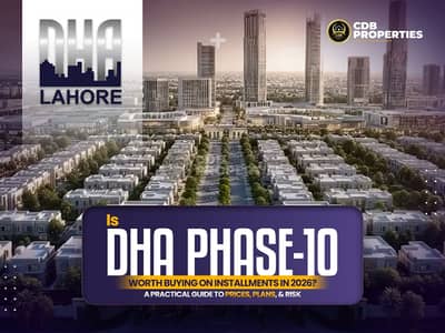 No CVT , No FBR 1 Kanal Residential Affidavit Plot File for Sale in DHA Phase 10 Lahore | Best Investment Opportunity