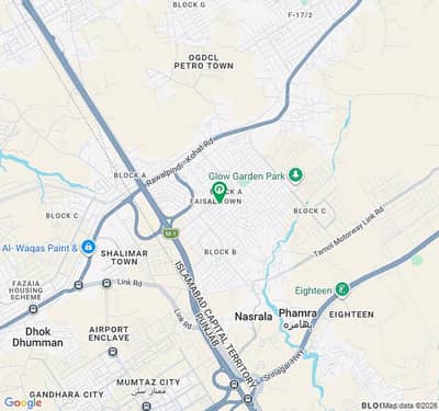 8 MARLA FOOTBALL GROUND FACING PLOT FOR SALE in FAISAL TOWN BLOCK A