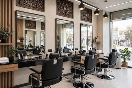 Barbar shop website design