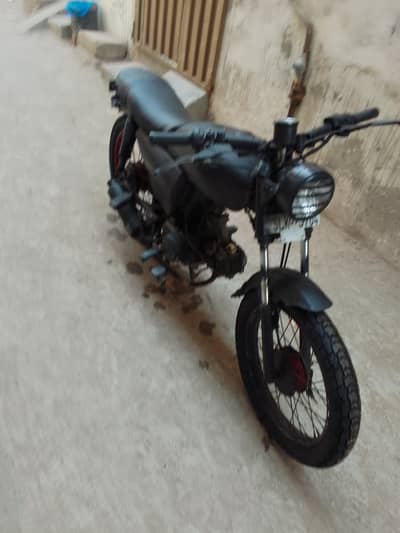 Metro 70cc Converted Into Cafe Racer