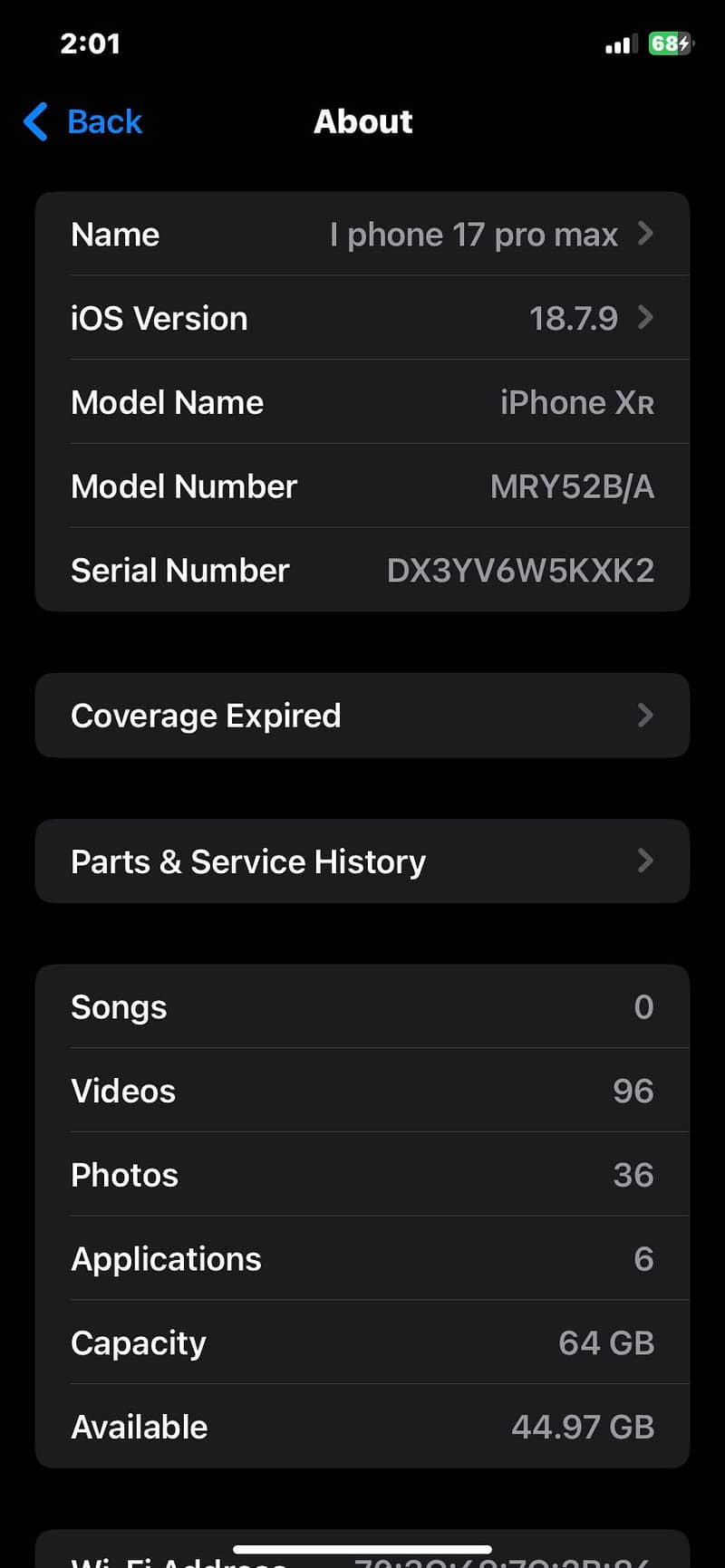 Apple iPhone XR 8