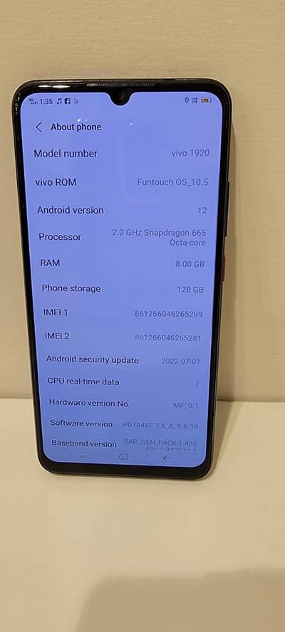 Vivo S1 Pro Geniun Condition Urgent Sale.